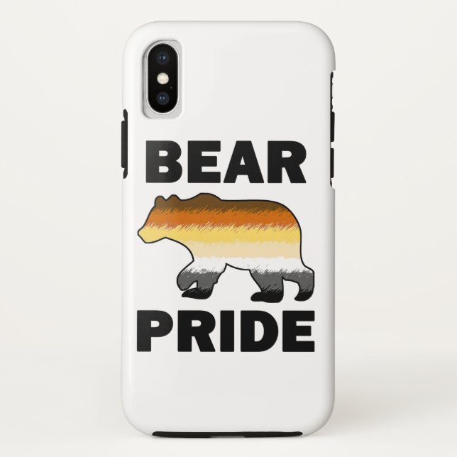 Coques Case-Mate iPhone Fierté de l'ours (Dos)