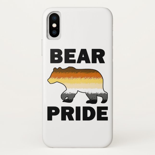 Coques Case-Mate iPhone Fierté de l'ours (Dos)
