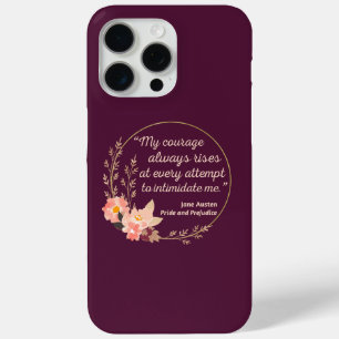 Coque Case-Mate iPhone Fierté et préjugés Citation I - Style mignon