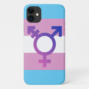 Case-Mate iPhone Case Fierté et symbole transgenre