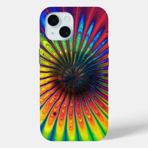 Coque Case-Mate iPhone Fierté Gay LGBT Fleur d'Art Liquide Floral Cool
