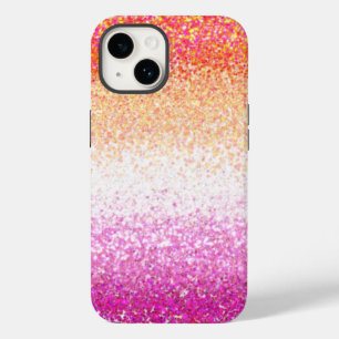 Coque Case-Mate iPhone Fierté lesbienne Parties scintillant rose étincell