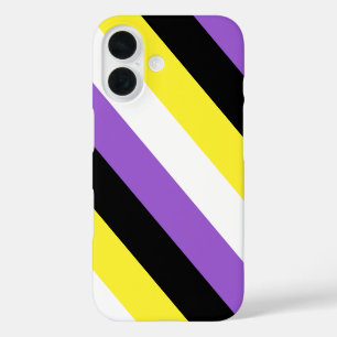 Coque Pour iPhone 16 Fierté non binaire