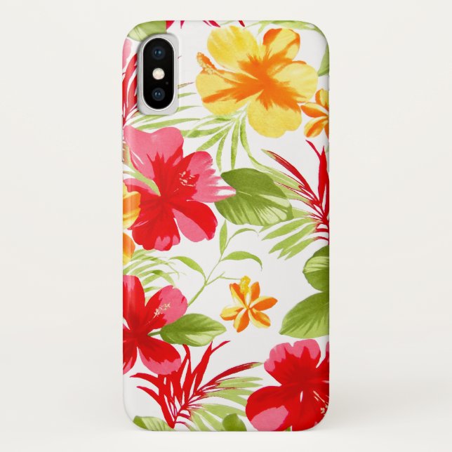 Coques Case-Mate iPhone Fiesta florale de ketmie (Dos)