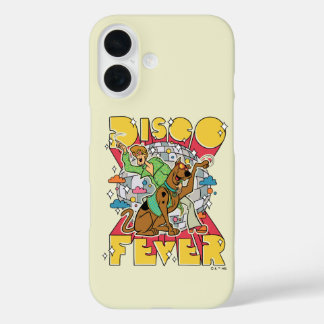 Coque Pour iPhone 16 Fièvre de Disco avec Scooby et Shaggy