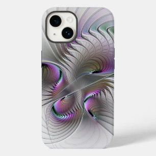 Coque Case-Mate iPhone Figure de fantaisie abstraite moderne timide Art f