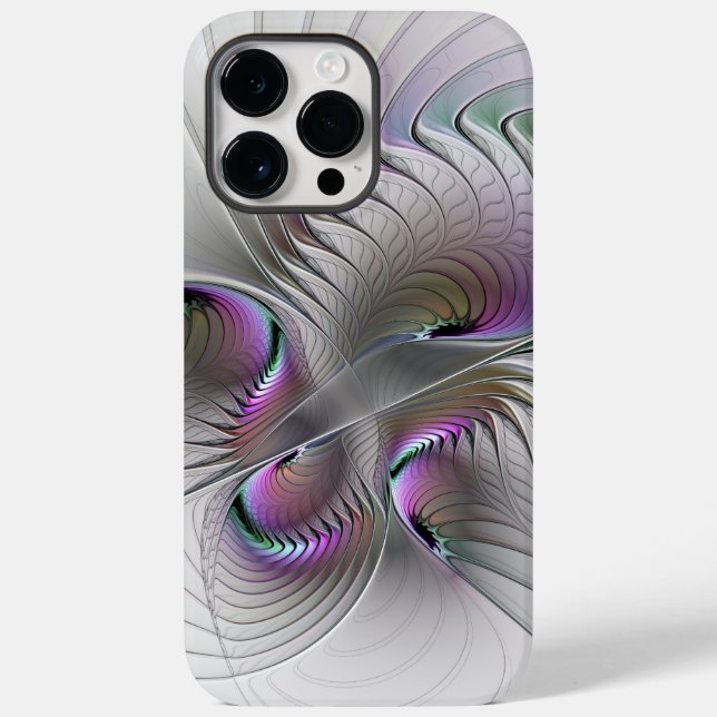 Coques Case-Mate iPhone Figure de fantaisie abstraite moderne timide Art f (Verso)