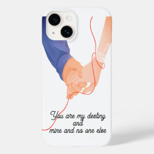 Coque Case-Mate iPhone Fil rouge du destin - L'amour de l'âme qui tient l