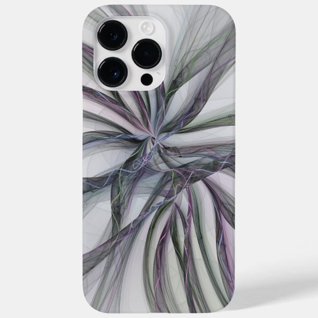 Coques Case-Mate iPhone Filigree Motions Moderne Abstrait Fractal Balançan (Verso)
