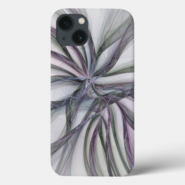 Coques Case-Mate iPhone Filigree Motions Moderne Abstrait Fractal Balançan (Verso)