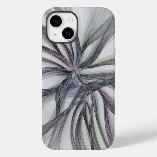 Coques Case-Mate iPhone Filigree Motions Moderne Abstrait Fractale Balança (Verso)