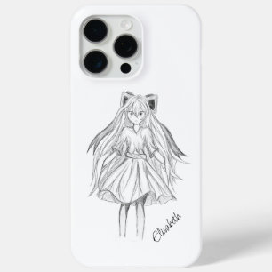 Coque Case-Mate iPhone Fille à cheveux longs avec ruban