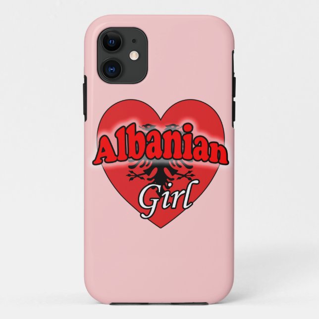 Coques Case-Mate iPhone Fille albanaise (Dos)