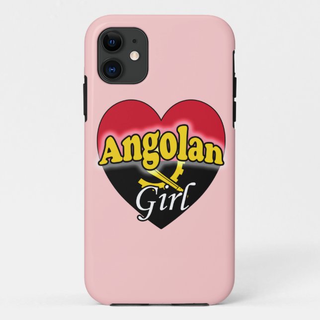 Coques Case-Mate iPhone fille angolaise (Dos)