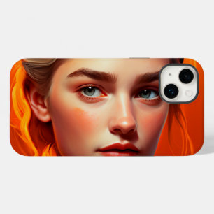 Coque Case-Mate iPhone Fille aux yeux bleus