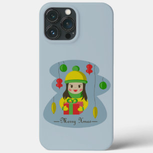 Case-Mate iPhone Case Fille avec boîte cadeau de Noël
