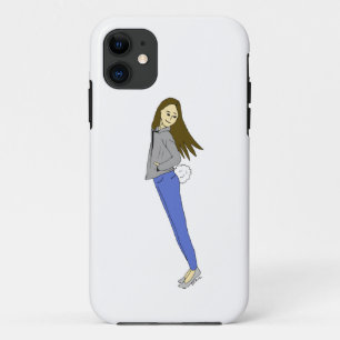 Case-Mate iPhone Case fille avec une queue de lapin