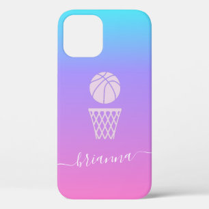 Case-Mate iPhone Case Fille Basketball Nom personnalisé Basket Ball rose