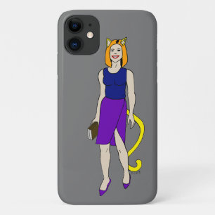 Case-Mate iPhone Case fille chat