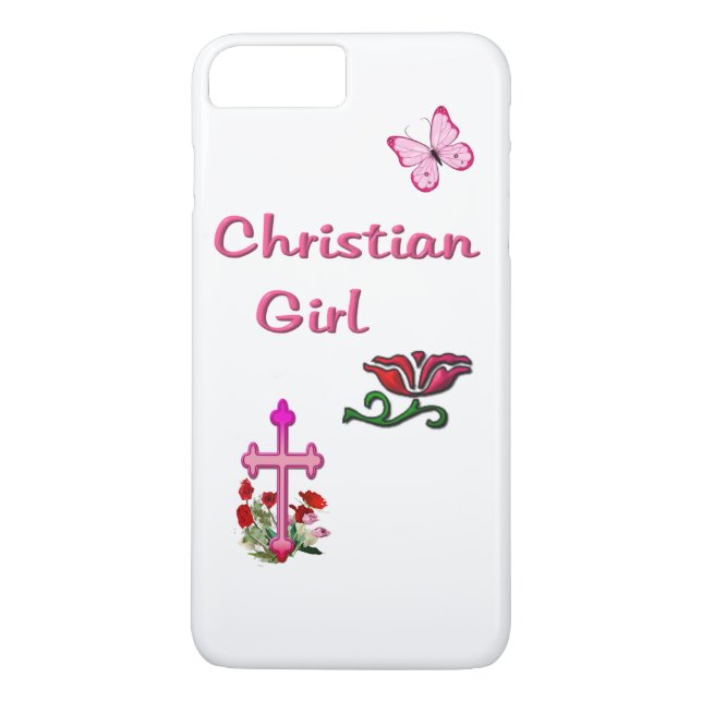 Coques Case-Mate iPhone Fille chrétienne  (Dos)