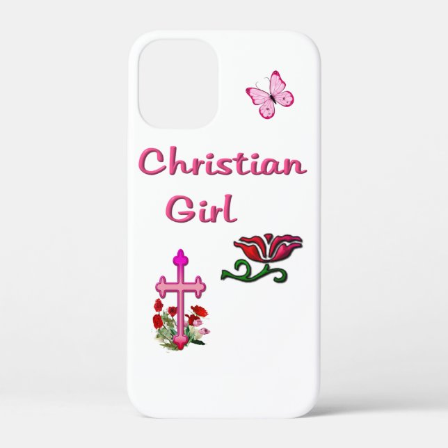 Coques Case-Mate iPhone Fille chrétienne  (Verso)