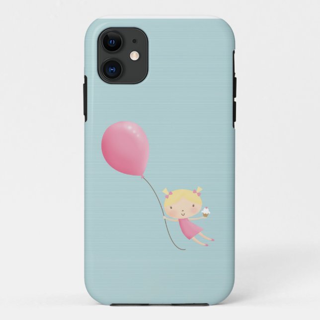 Coques Case-Mate iPhone Fille d'anniversaire dans la couverture de (Dos)