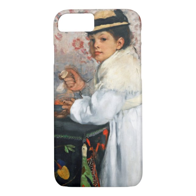 Coques Case-Mate iPhone Fille dans un Casquette, Edgar Degas (Dos)