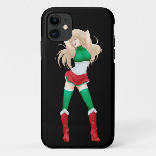Coques Pour iPhone Fille de drapeau de Manga d'Italien de l'Italie