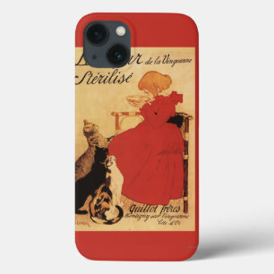 Case-Mate iPhone Case Fille de lait de Vingeanne avec des chats