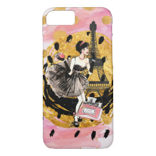 Coque iPhone 7 Fille de mode à Paris Phonecase