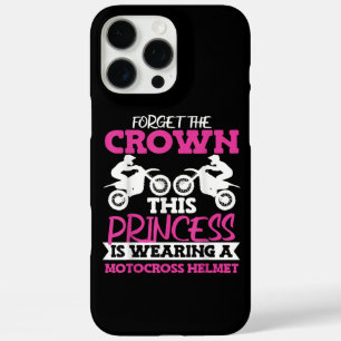 Coque iPhone 16 Pro Max Fille de moto cross tout terrain