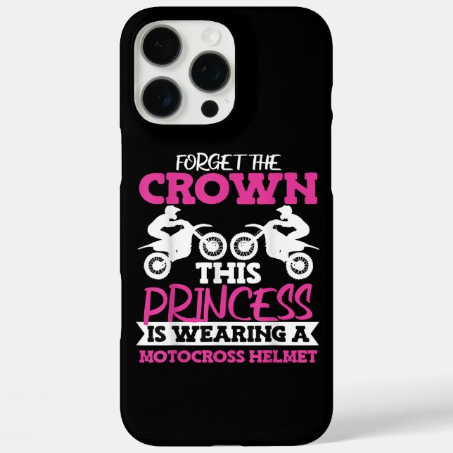 Coques Case-Mate iPhone Fille de moto cross tout terrain (Verso)