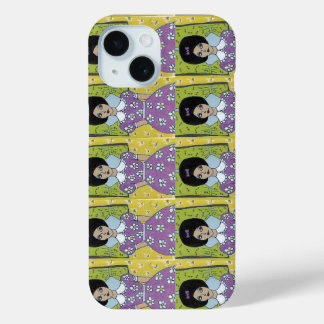 Coque Case-Mate iPhone fille des années soixante avec lapin coiffé bob pa