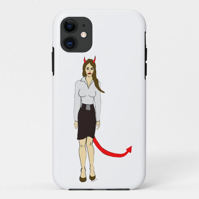 Coques Case-Mate iPhone fille diable (Dos)