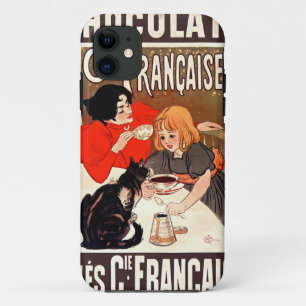 Case-Mate iPhone Case Fille et chat, Poster vintage, Alexandre Steinlen