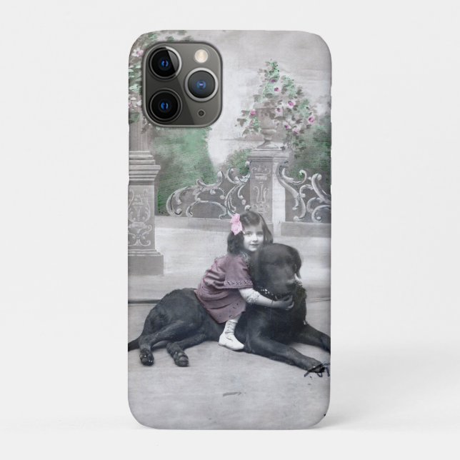 Coques Case-Mate iPhone Fille et son chien (Dos)