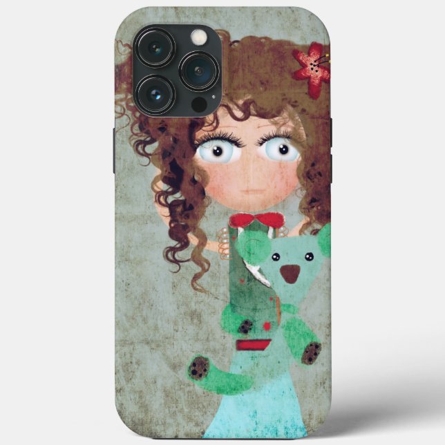 Coques Case-Mate iPhone Fille grunge avec amour pour toi Renee   (Verso)