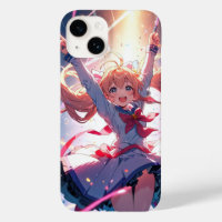Fille magique maladroite