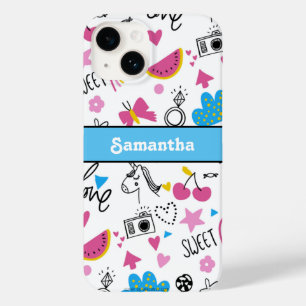 Coque Case-Mate iPhone Fille mignonne tendance Simple Joli Motif élégant