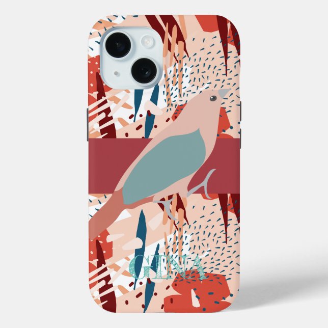 Coques Case-Mate iPhone Fille moderne mignonne personnalisée (Verso)