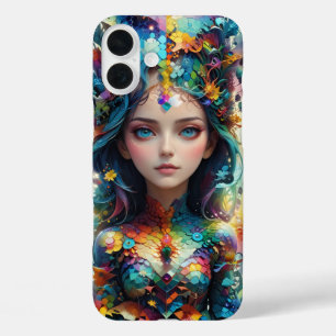 Coque Pour iPhone 16 Plus Fille Motifs géométriques
