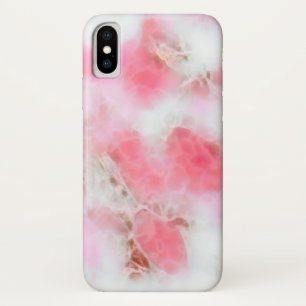 Case-Mate iPhone Case Fille rose et Motif Marbre blanc