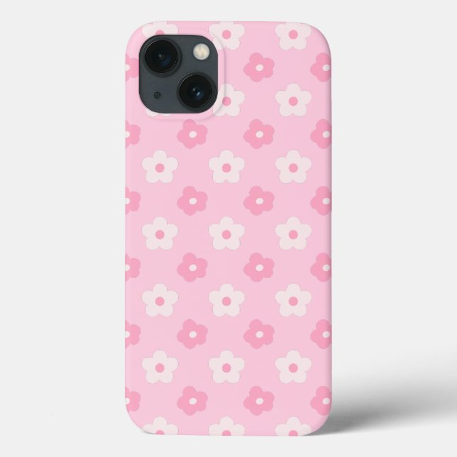 Coques Case-Mate iPhone Fille rose mignonne Floral (Verso)