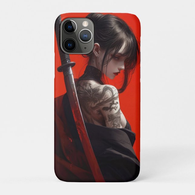 Coques Case-Mate iPhone fille samouraï  (Dos)