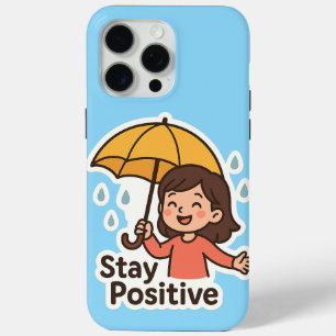Coque Case-Mate iPhone Fille sous la pluie... mais avec un sourire