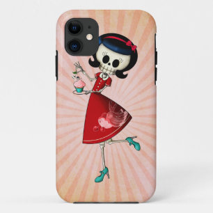 Coque Case-Mate iPhone Fille squelettique douce et effrayante
