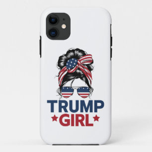 Case-Mate iPhone Case Fille Trump Chignon Décoiffé Trump 2024 Élection A