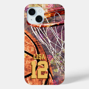 Coque Case-Mate iPhone Filles Basketball girly rose violet