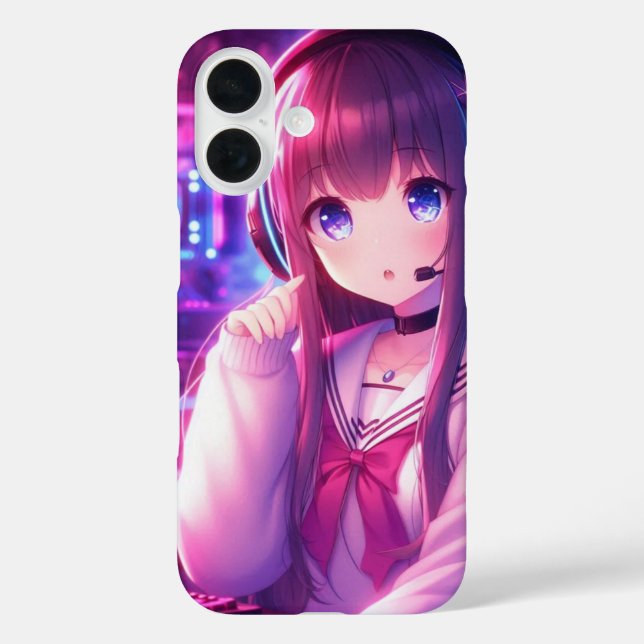 Coques Case-Mate iPhone filles d'anime (Verso)