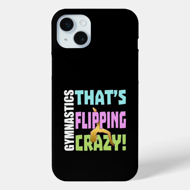 Coques Case-Mate iPhone Filles Gymnastique - Flipping Crazy (Verso)
